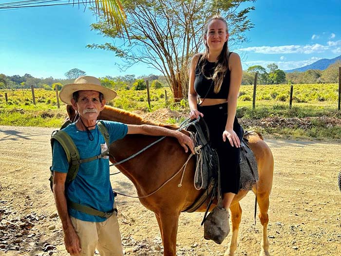 Horseback Riding in Uvita Costa Rica with Luminosa Hostel