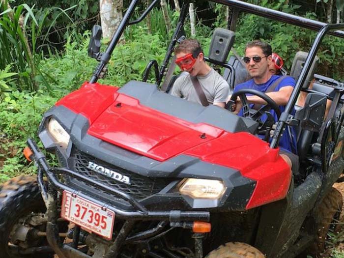 Jungle ATV Tour in Uvita Costa Rica with Luminosa Hostel